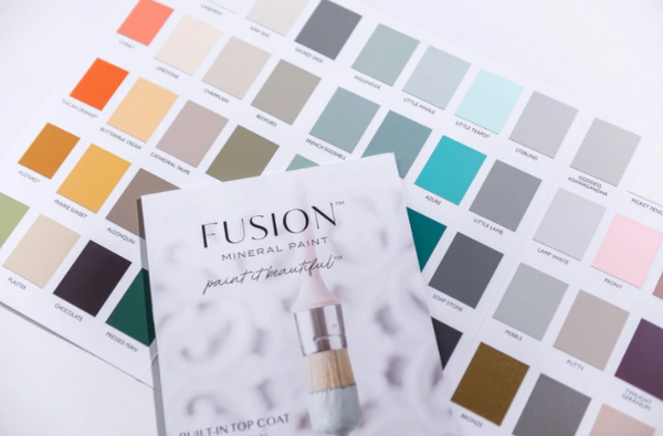 Fusion Real Paint Colour Card