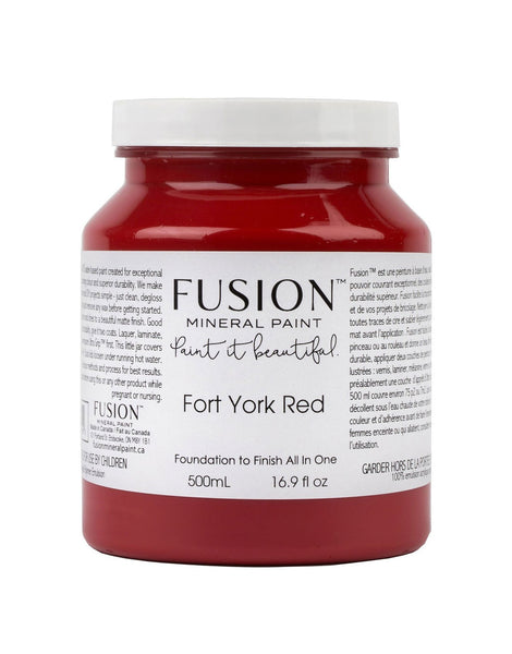 Fusion Mineral Paint - Fort York Red