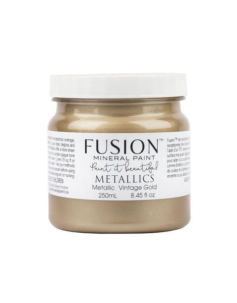 Fusion Mineral Paint - Metallic Vintage Gold