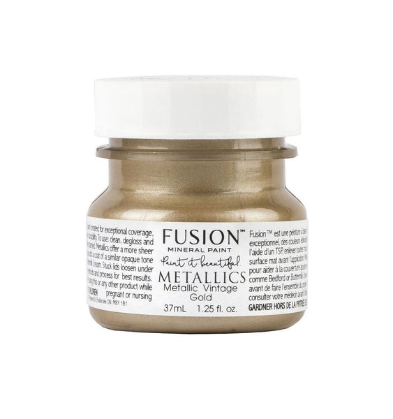 Fusion Mineral Paint - Metallic Vintage Gold