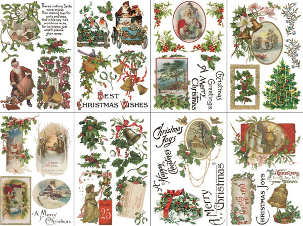 Iron Orchid Designs Transfer - Christmas Joy
