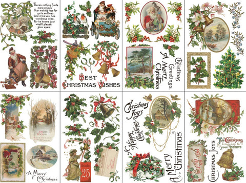 Iron Orchid Designs Transfer - Christmas Joy