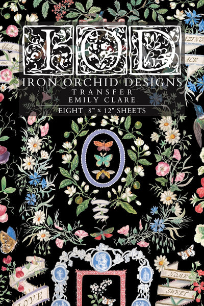 Iron Orchid Designs Transfer - Emily Clare