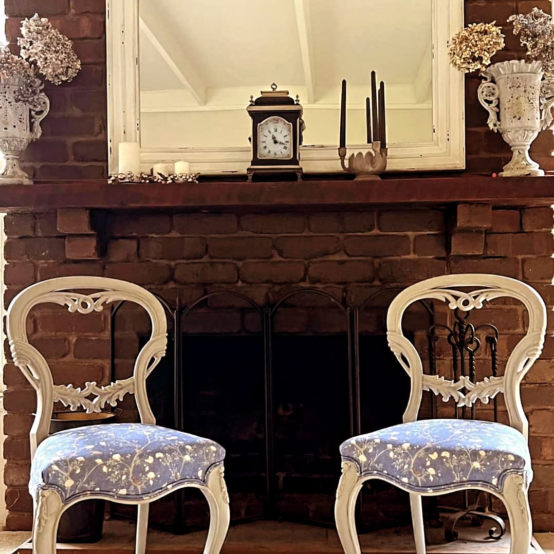 French Country Balloon Back Chairs