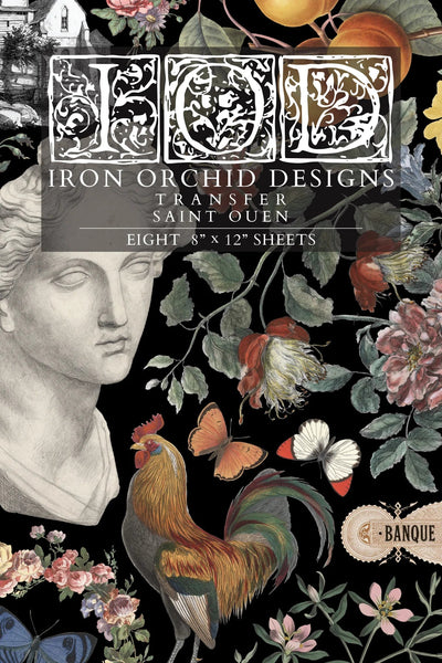 Iron Orchid Designs Transfer - Saint Quen
