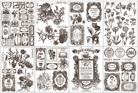 Iron Orchid Designs Paint Inlay Floriography