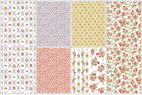 Iron Orchid Designs Paint Inlay Ditsy Bloom