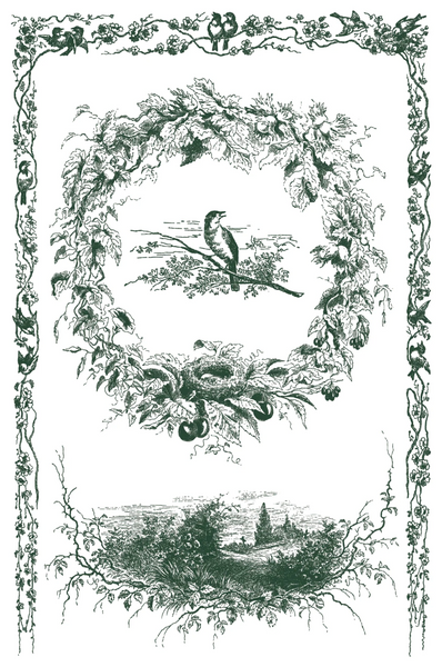 Iron Orchid Designs Paint Inlay -  Q2 release Little Lark.