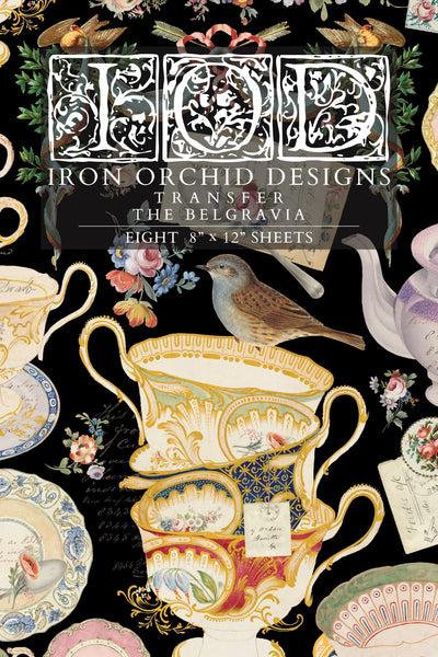 Iron Orchid Designs Transfer - Q2 Release The Belgravia
