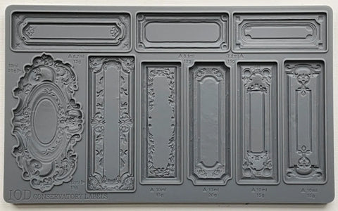 Iron Orchid Designs Mould - Conservatory Labels