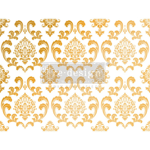 Re-Design with Prima - Kacha Gold Foil - House of Damask