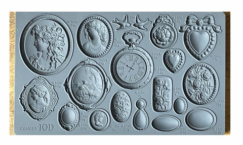 Iron Orchid Designs Mould - Cameos