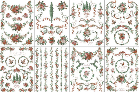 Iron Orchid Designs Paint Inlay - La Folie