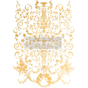 Re-Design with Prima - Kacha Gold Foil - Manor Swirls