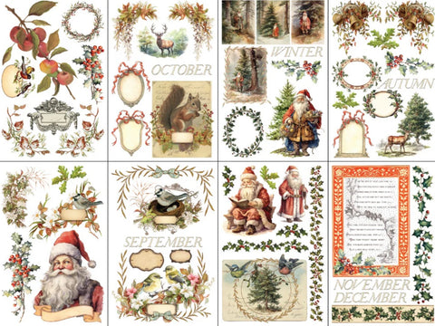Iron Orchid Designs Transfer - Santas Hollow