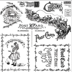 Iron Orchid Designs Stamp - Christmas Post