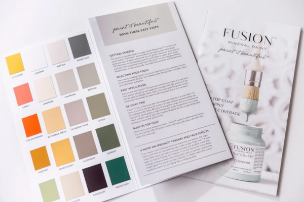 Fusion Real Paint Colour Card
