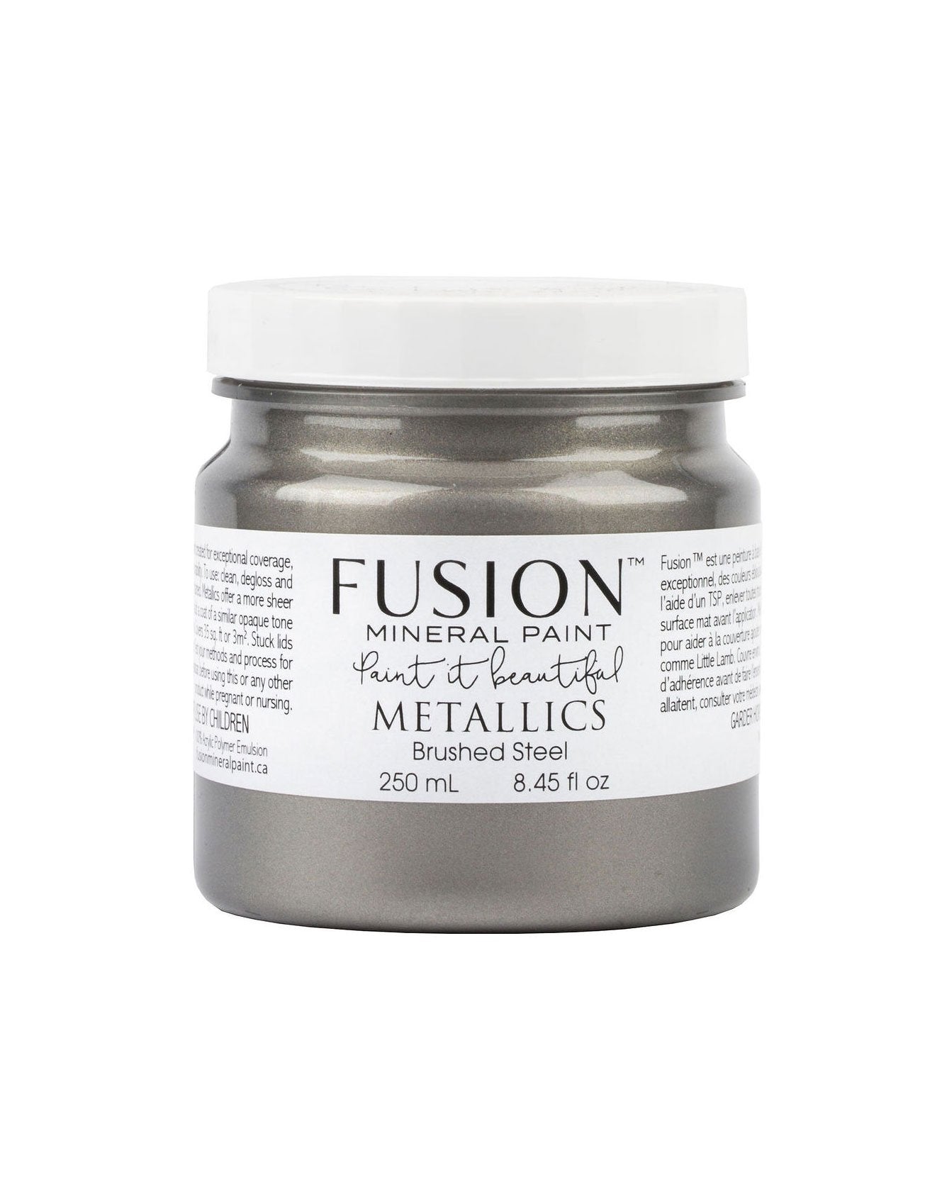 Fusion Mineral Paint - Brushed Steel